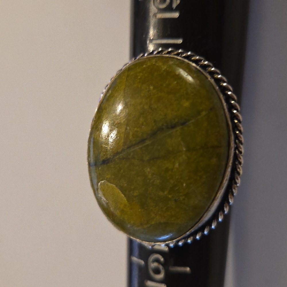 Natural Stone Statement Ring. #5148 - image 3